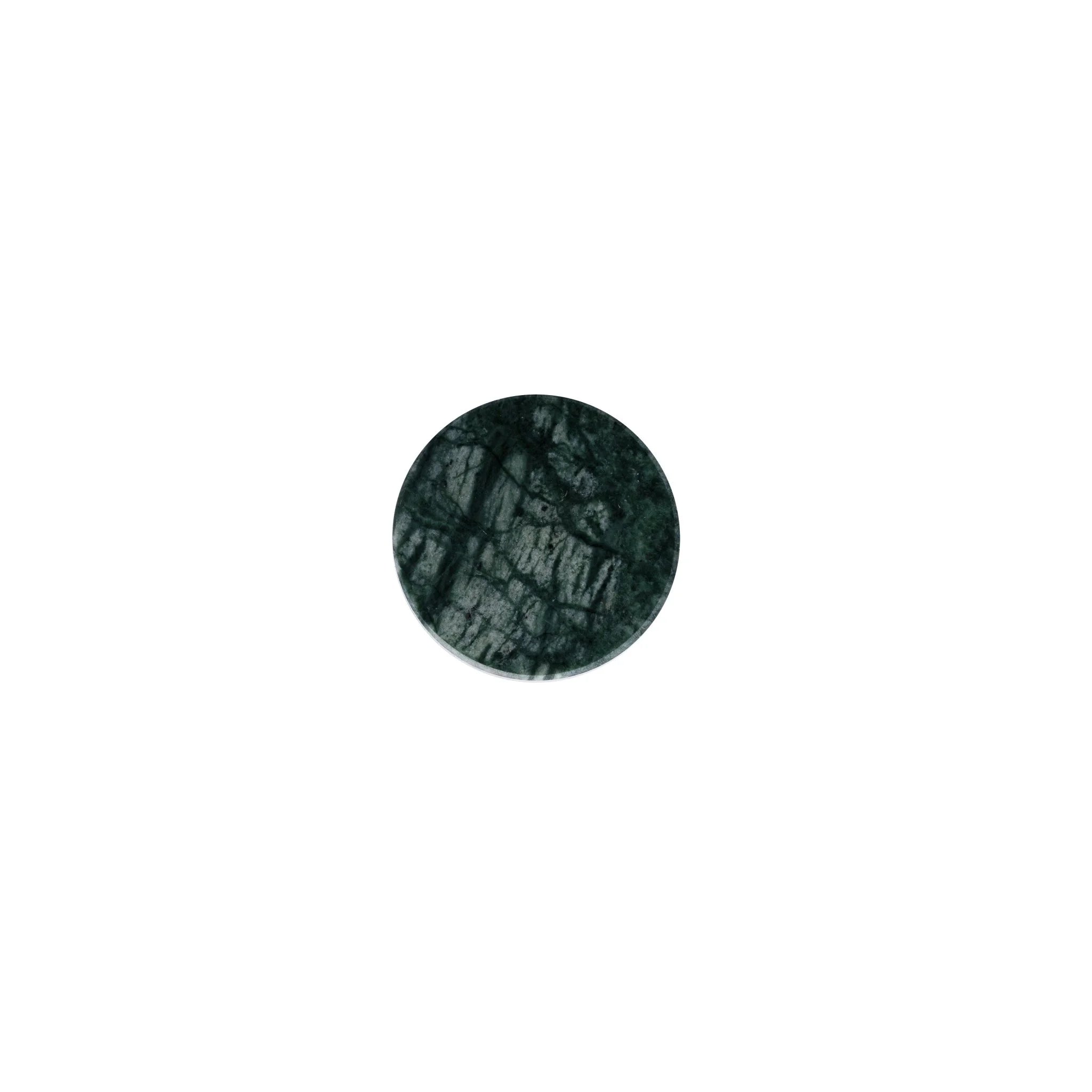 Mantara Marbella Knob M-0011 is a modern brass & marble knob in green, ideal for kitchen, drawers & cabinets.