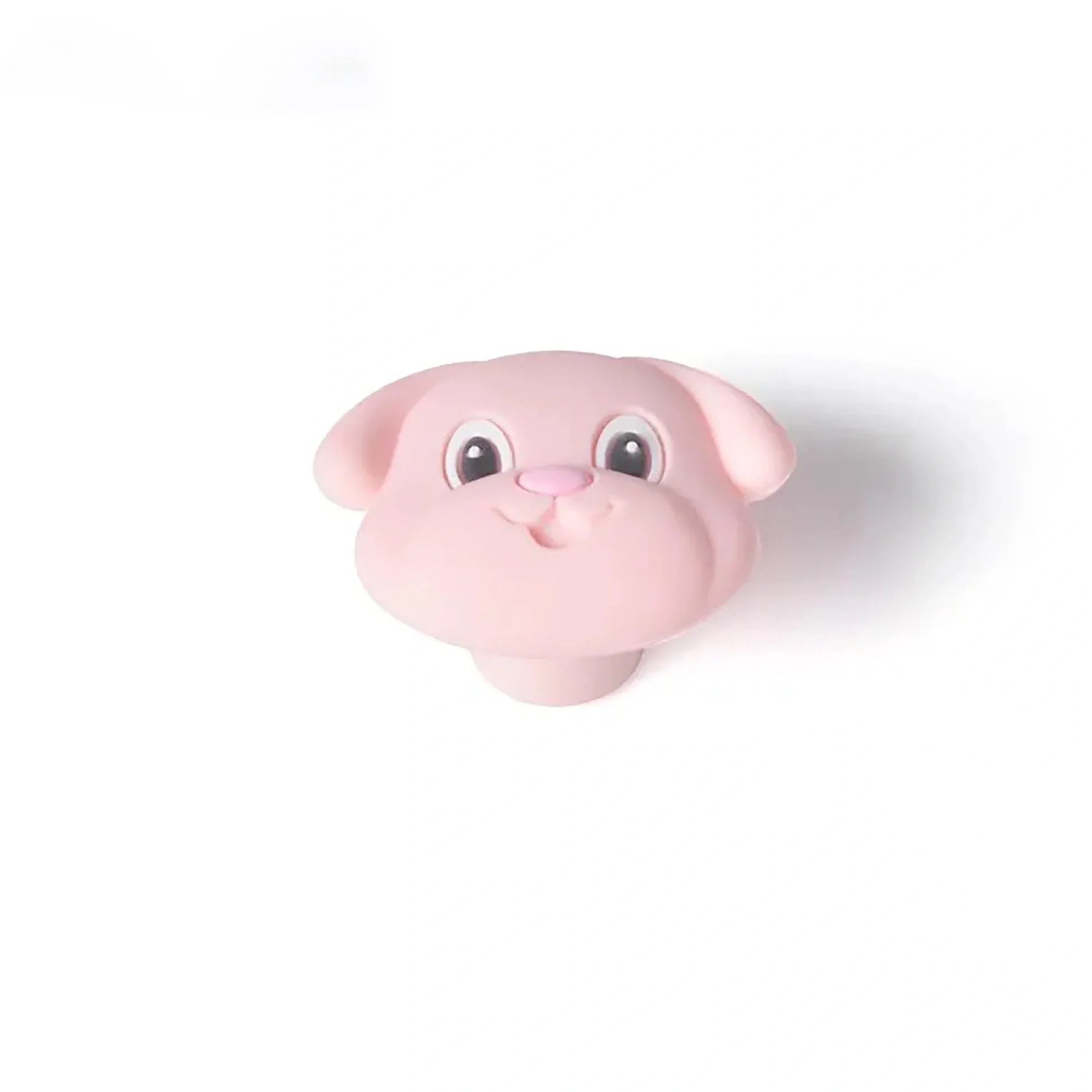 Mantara Max Knob S-0002 is a modern zinc alloy & silicone knob in pink, ideal for all types of drawers.