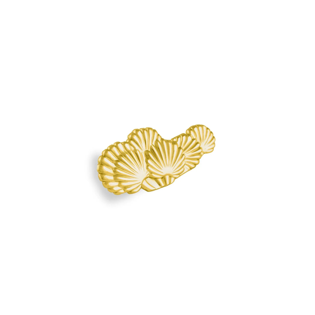 Mantara Nautica Knob B-0099 is a modern solid brass knob in polished gold, ideal for kitchens, drawers, and cabinets.