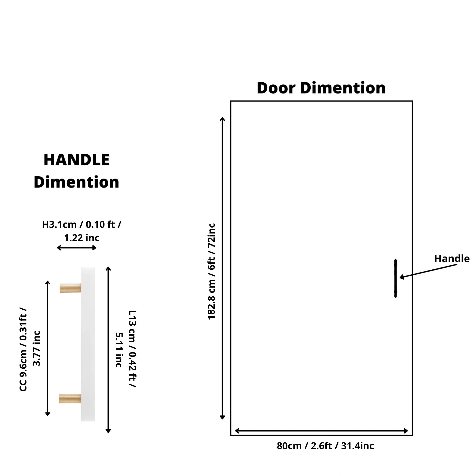 Mantara Noir Handle M-0012 is a modern marble & brass handle in white, ideal for kitchen, drawers & cabinets.