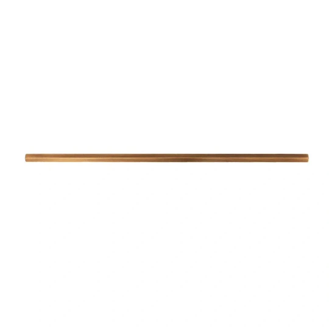 The Mantara B-0052 Oblivion T-Bar Handle is a modern solid brass handle in bronze, ideal for cabinets and kitchens.