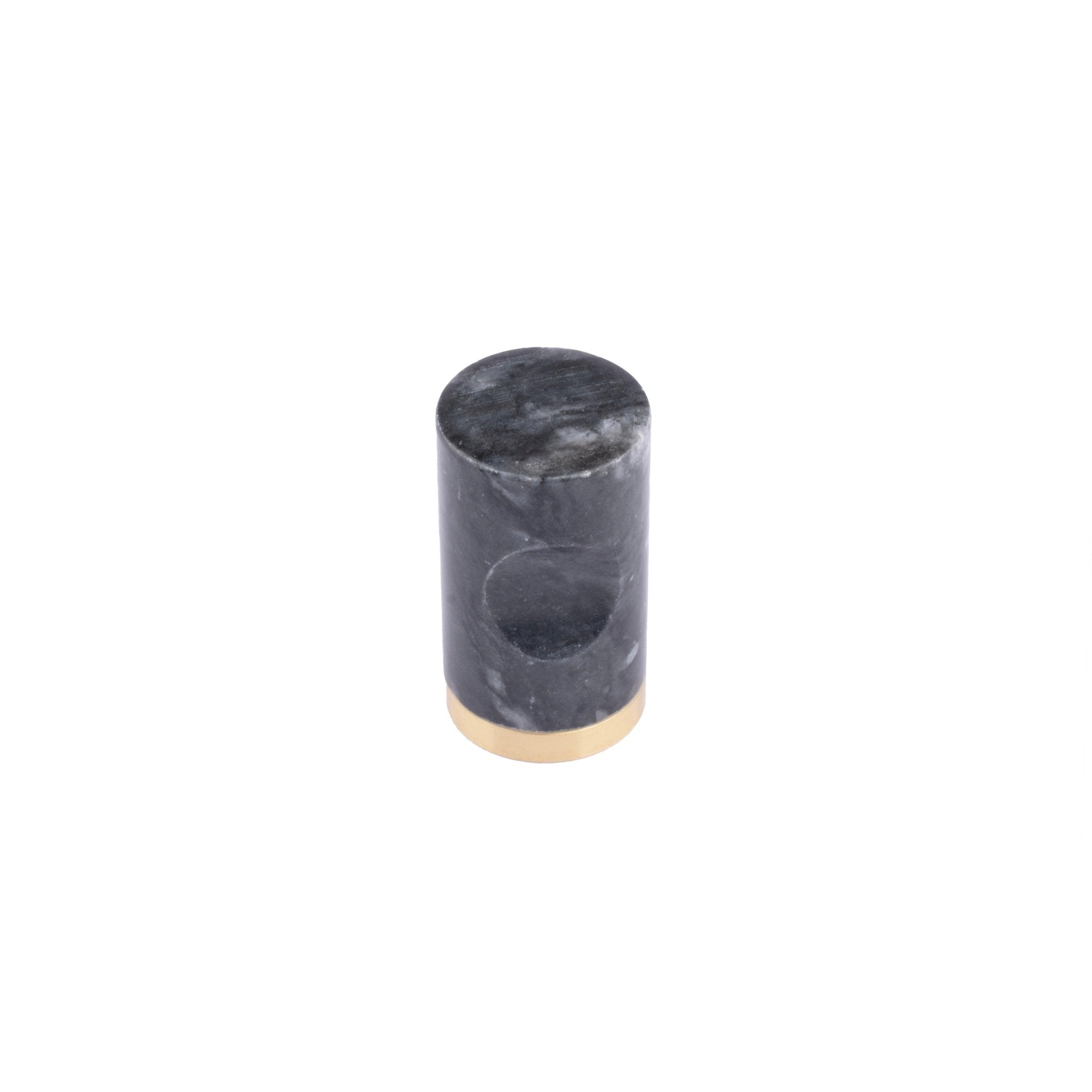 Onyx Knob Knob 40mm / Black / Marble - M A N T A R A