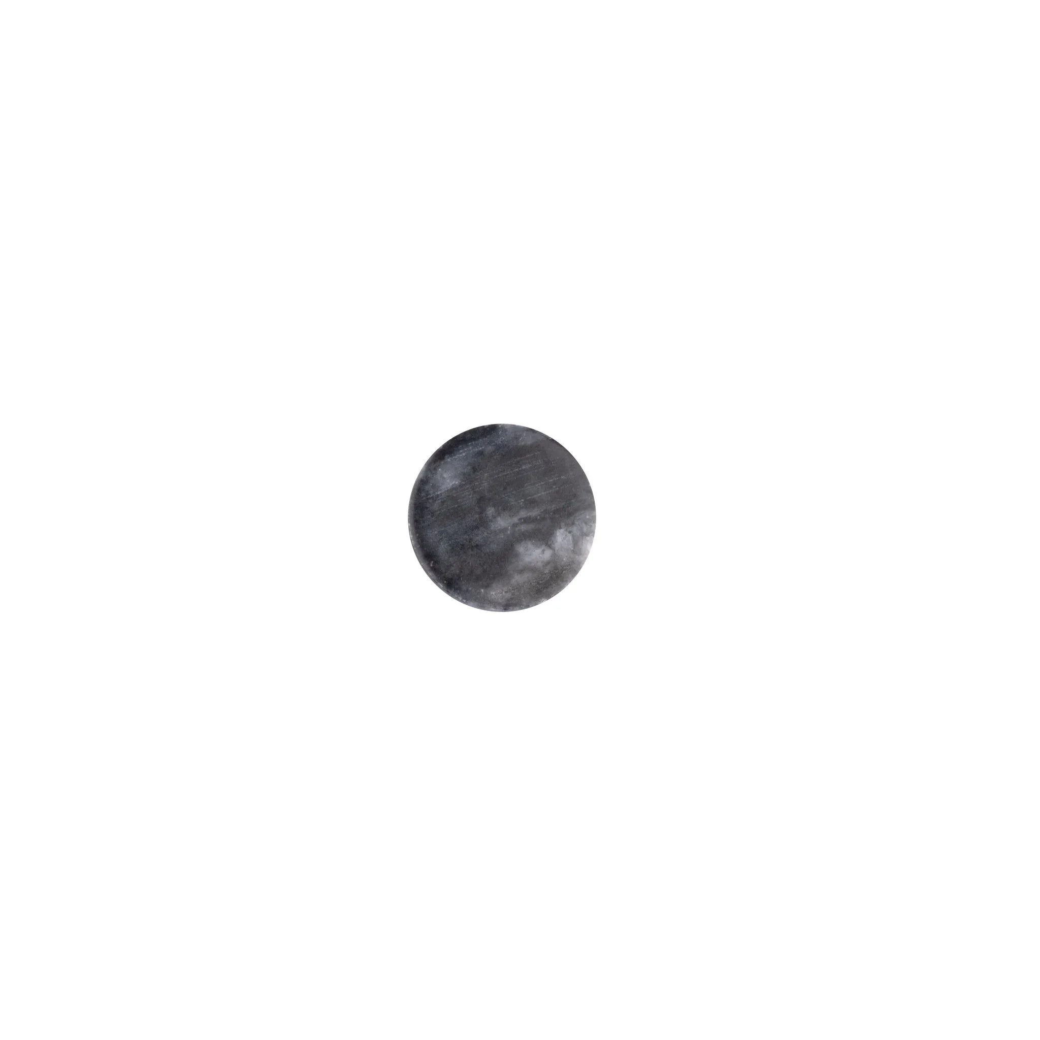 The Mantara M-0008 Onyx Knob is a modern marble and brass knob in black, ideal for doors, cabinets, and furniture.