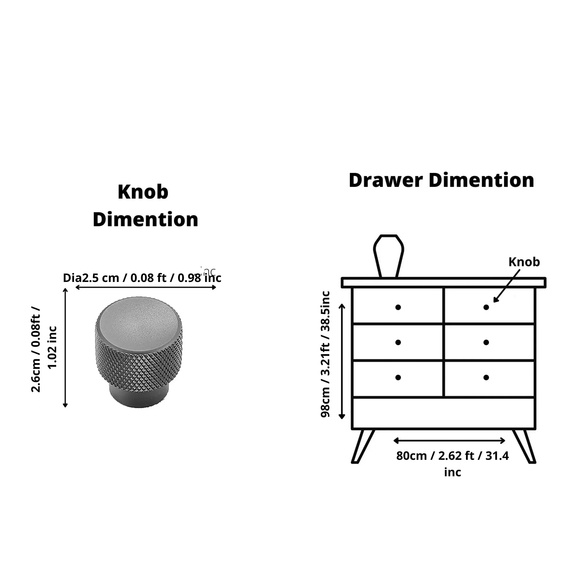 The Mantara AL-0001 Ornate Knurled Knob is a modern aluminum alloy knob in grey matte finish, ideal for doors and cabinets.