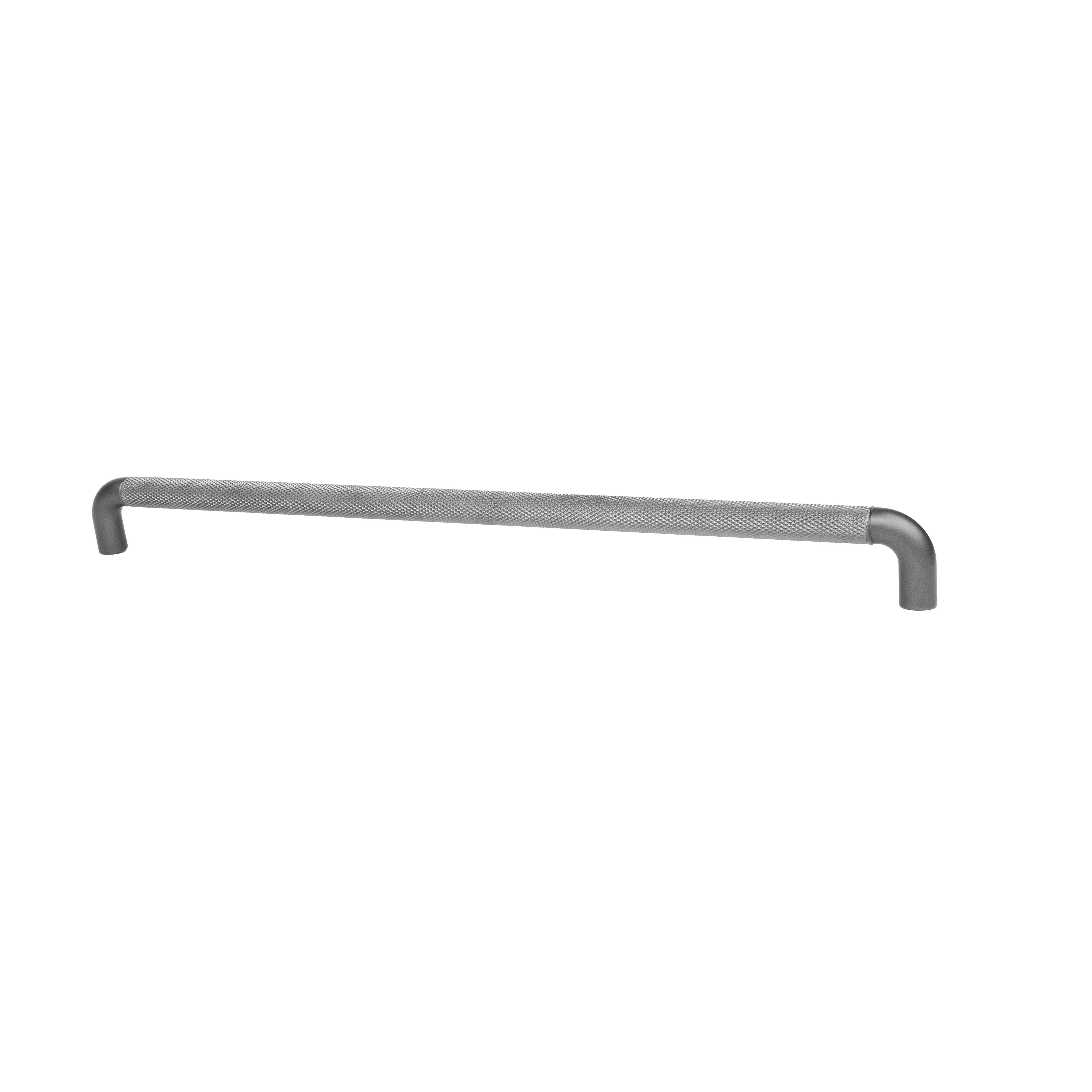 The Mantara AL-0001 Ornate Knurled Knob is a modern aluminium alloy knob in grey matte finish, ideal for doors and cabinets.