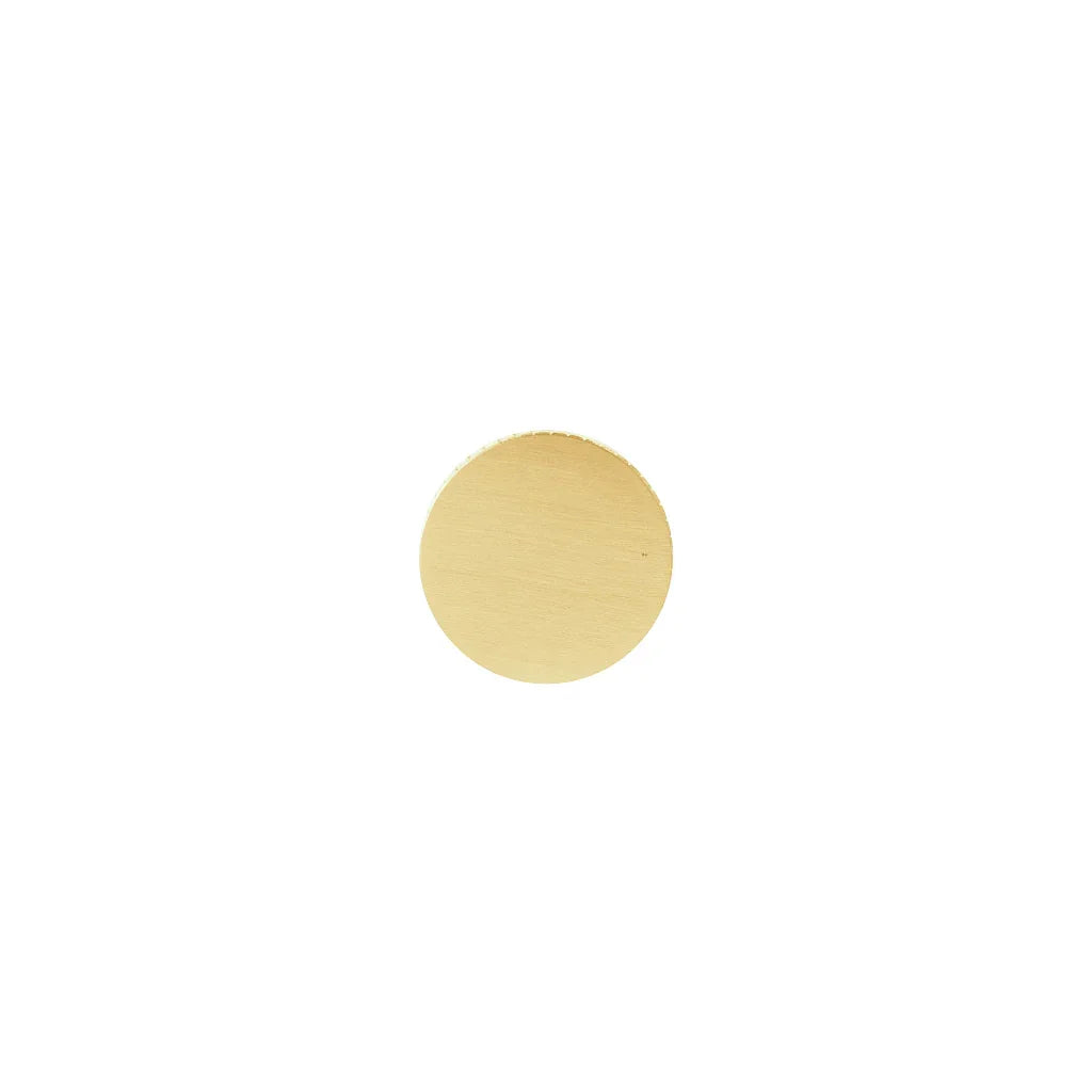 The Mantara B-0051 Oro Knob is a modern brass knob in polished gold and bronze, perfect for doors, drawers, and cabinets.