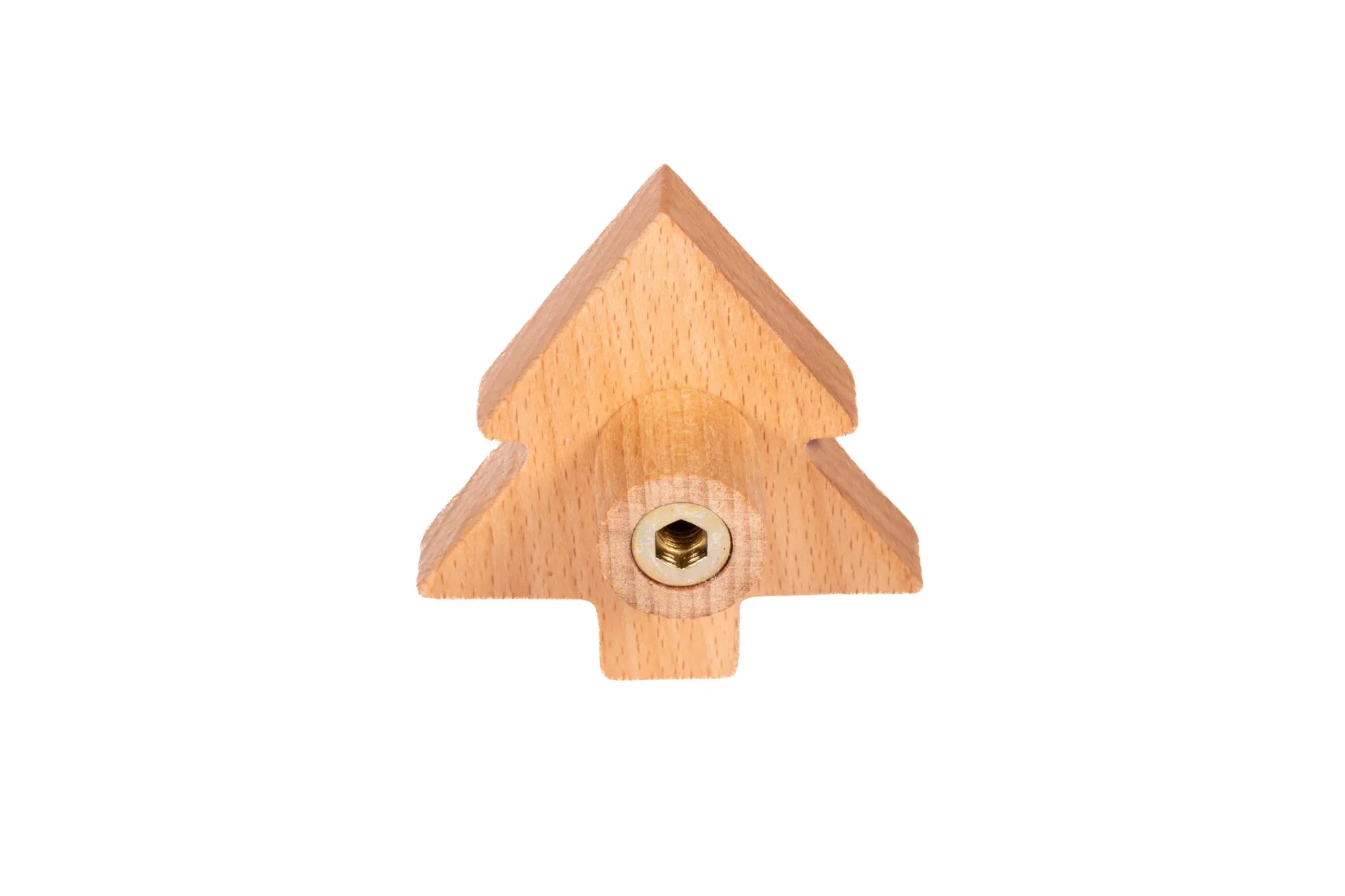 Mantara Pine Hook Knob W-0046 is a modern beech wood knob, ideal for kitchen drawers, dresser drawers.