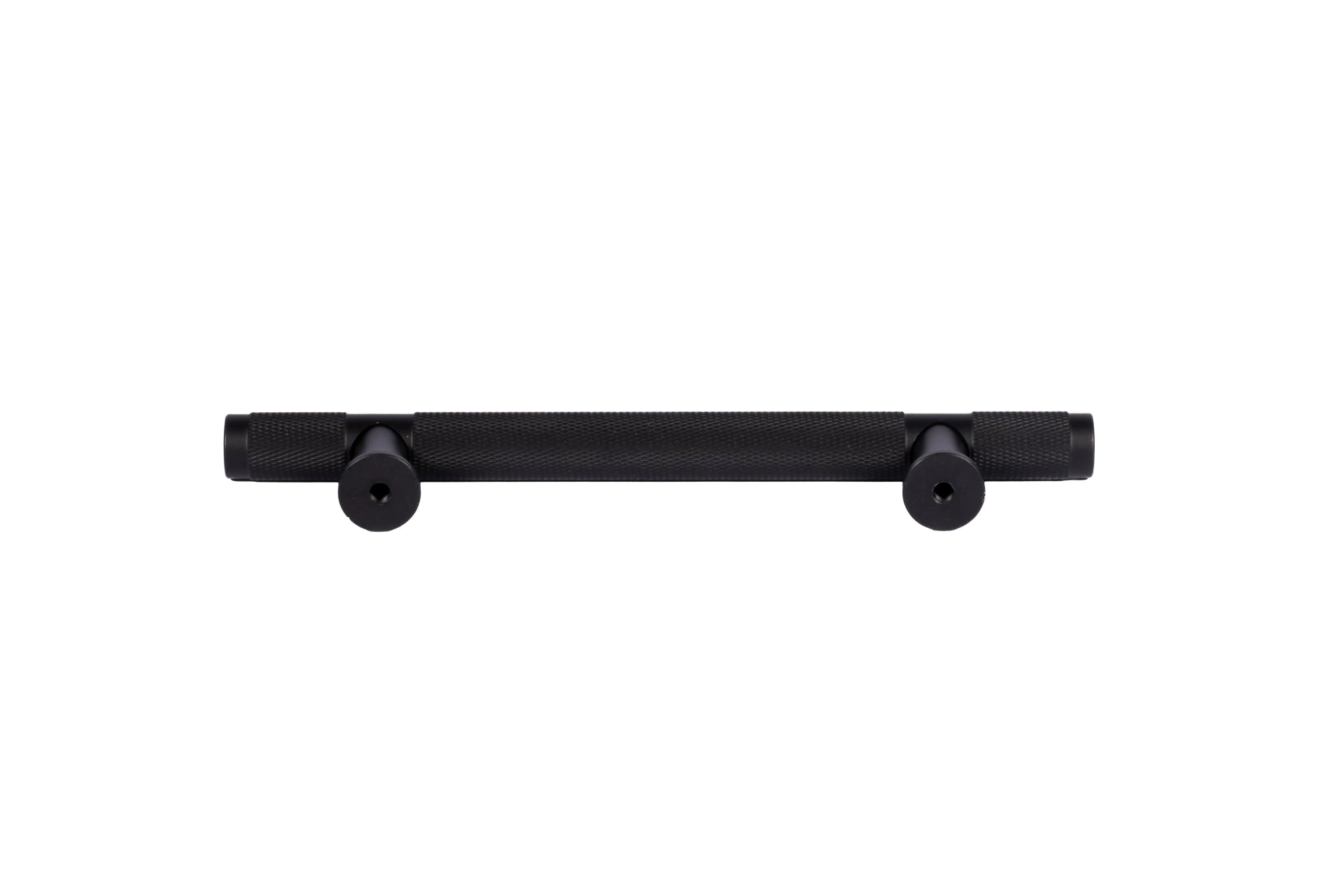 Pisa handle AL-0017, black aluminum, L133mm CC96mm, brushed finish, for wardrobes & cabinets by Mantara