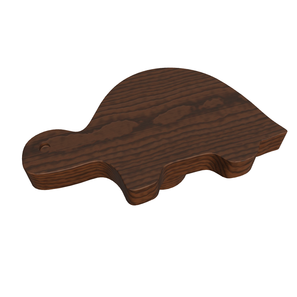 Mantara Turtle Knob W-0024 is a modern walnut wooden knob/hook, ideal for kidsā rooms, drawers, and wardrobes.