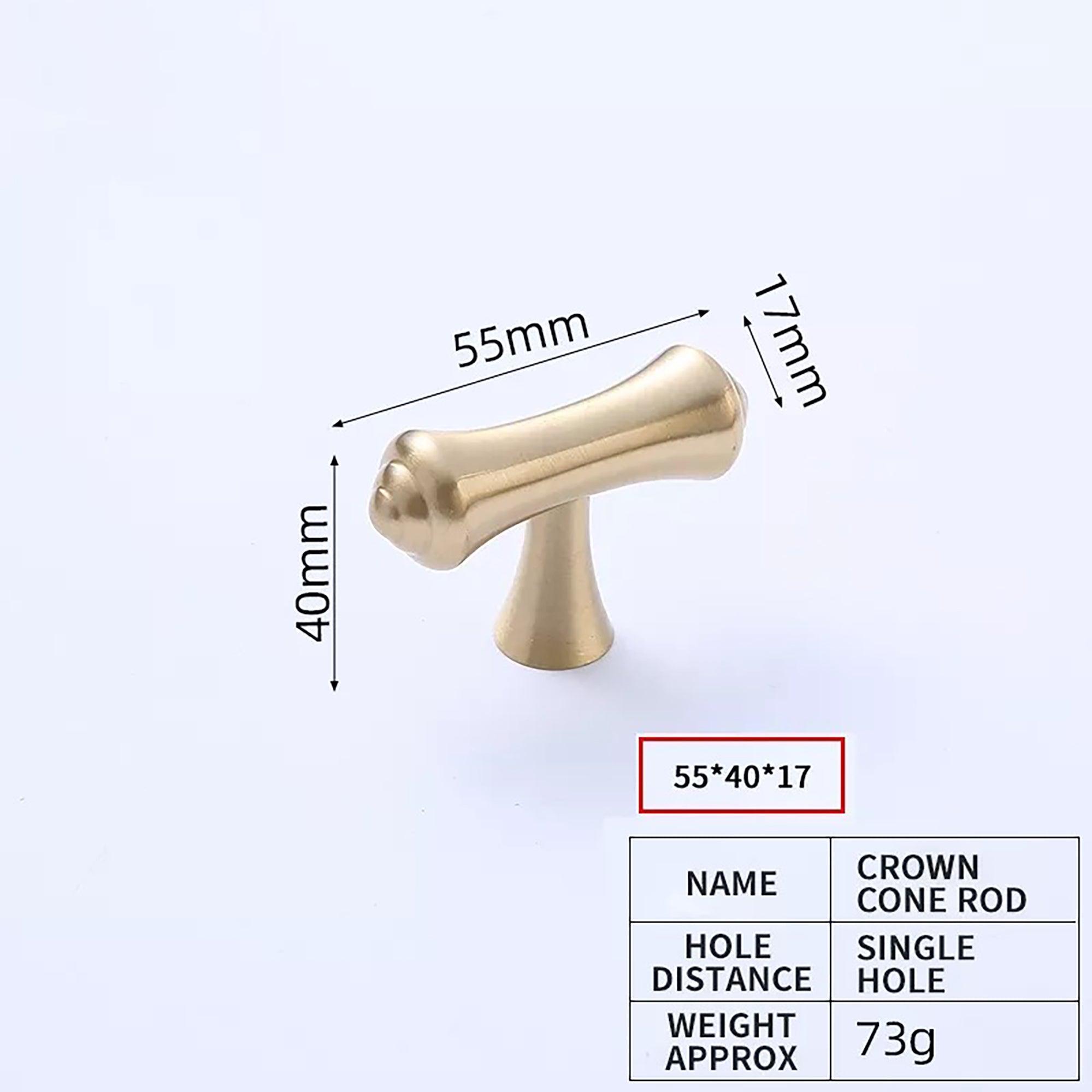 B‑0068 Raphael modern brass pull handle in brushed gold, available in 50 mm, 115 mm, 170 mm & 188 mm lengths, ideal for kitchen cabinets, drawers, wardrobes and bedroom furniture by Mantara.
