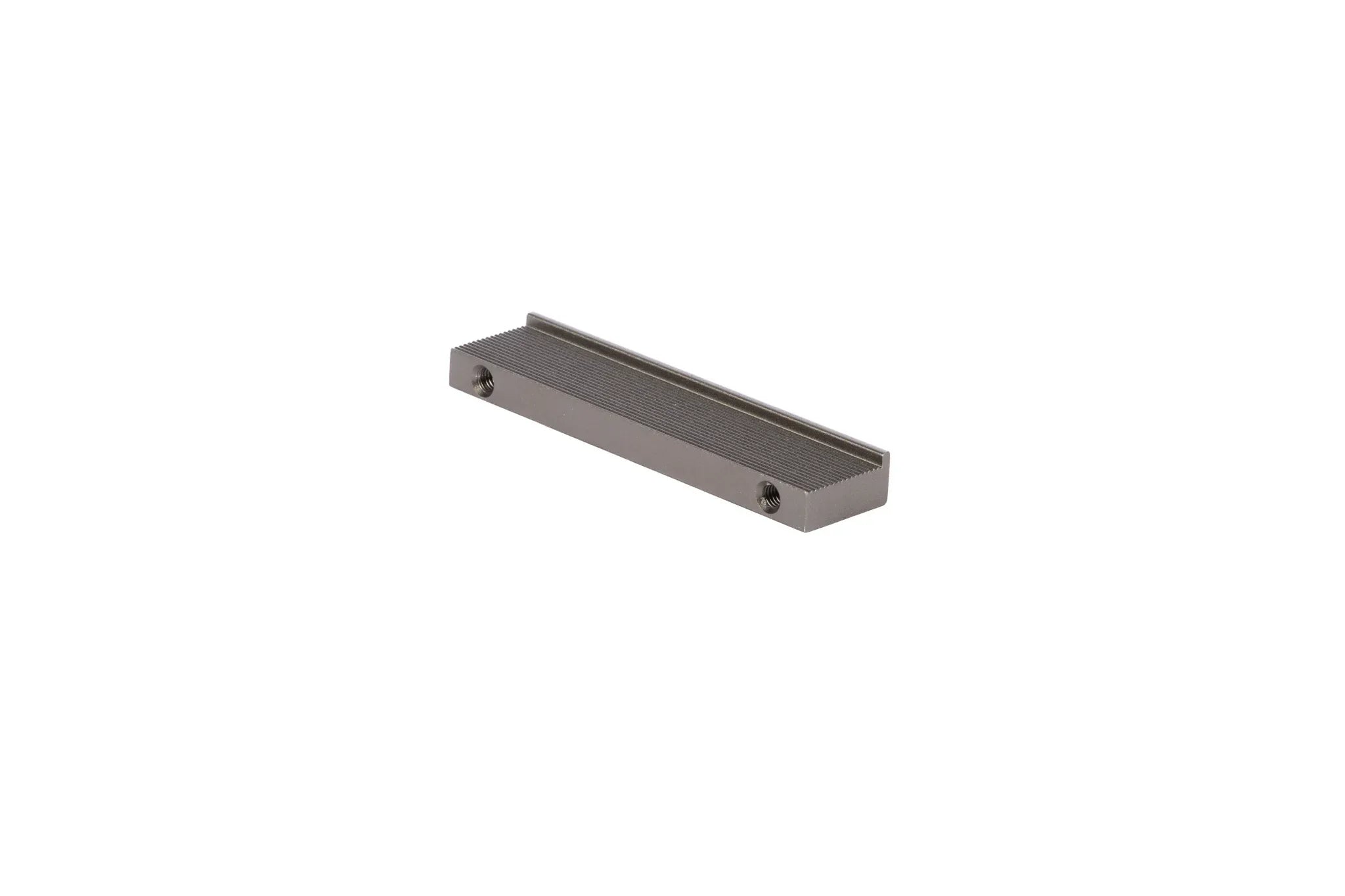 The Mantara AL-0005 Rhea Handle is a modern grey aluminum handle with a brushed finish, perfect for kitchens and cabinets.