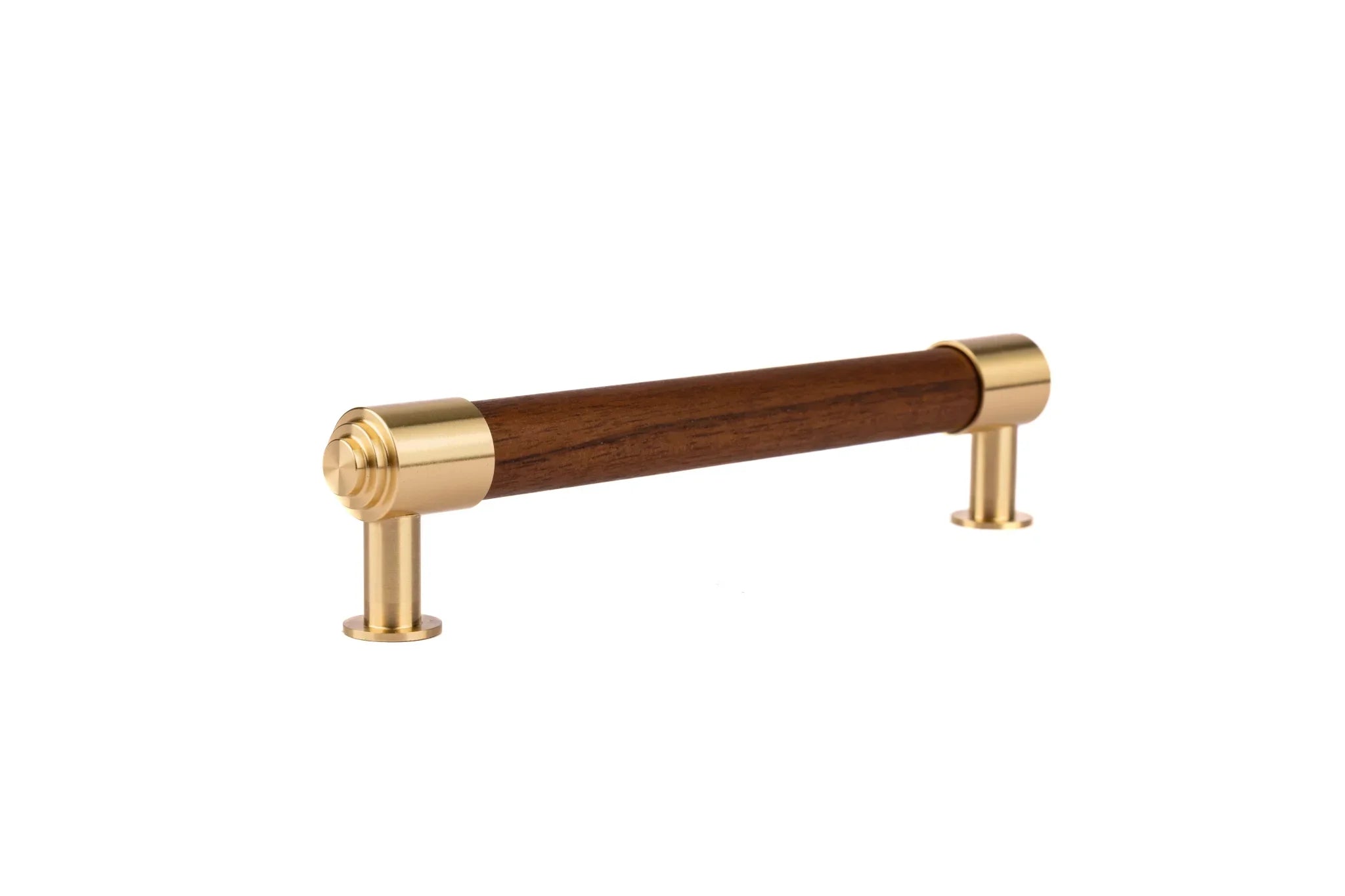 Mantara Sapience Handle W-0027 is a modern brown wooden handle, ideal for kitchen and dresser drawers.