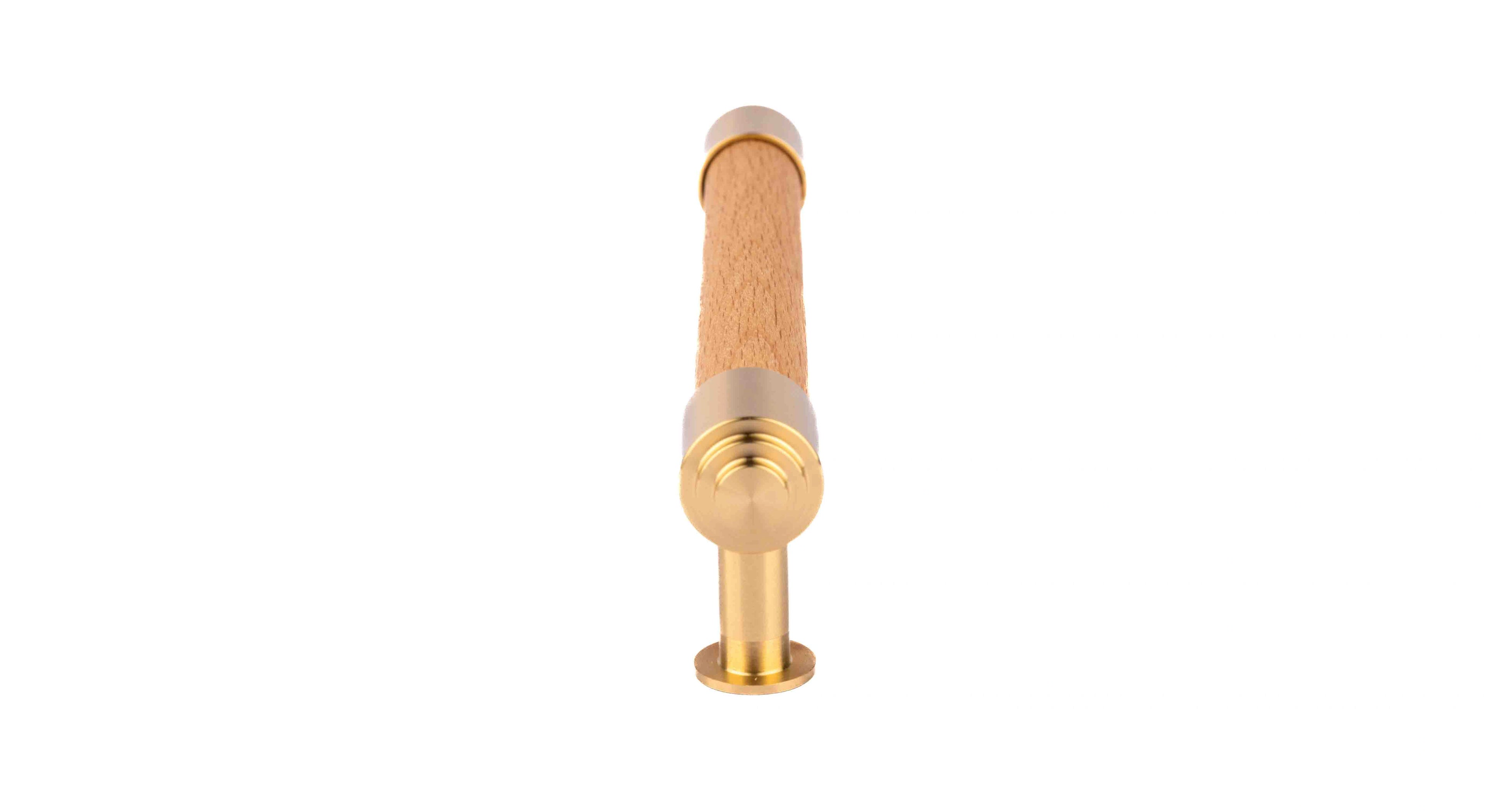 Mantara Sapience Handle W-0027 is a modern beech wooden handle, ideal for kitchen and dresser drawers.