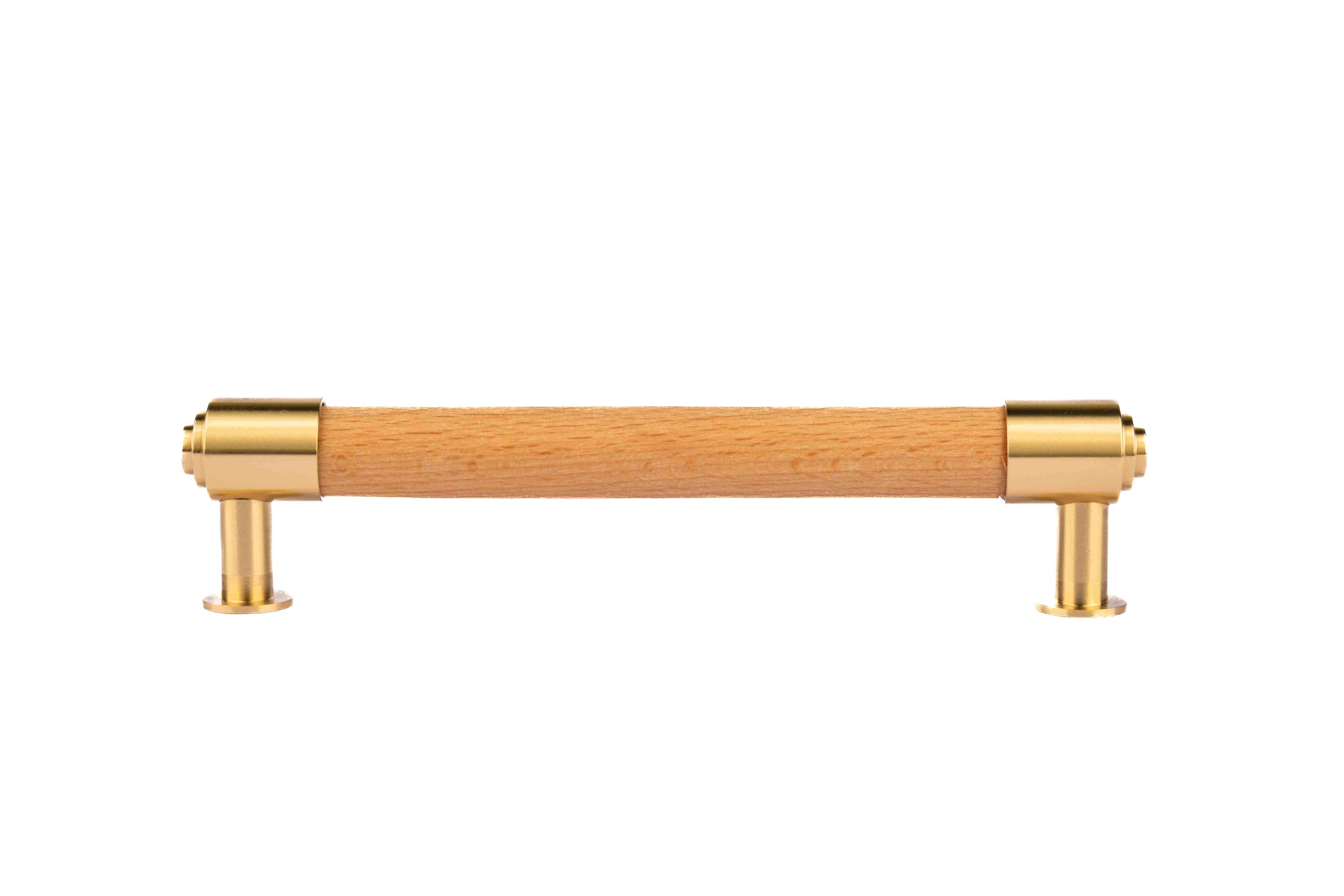 Mantara Sapience Handle W-0027 is a modern beech wooden handle, ideal for kitchen and dresser drawers.