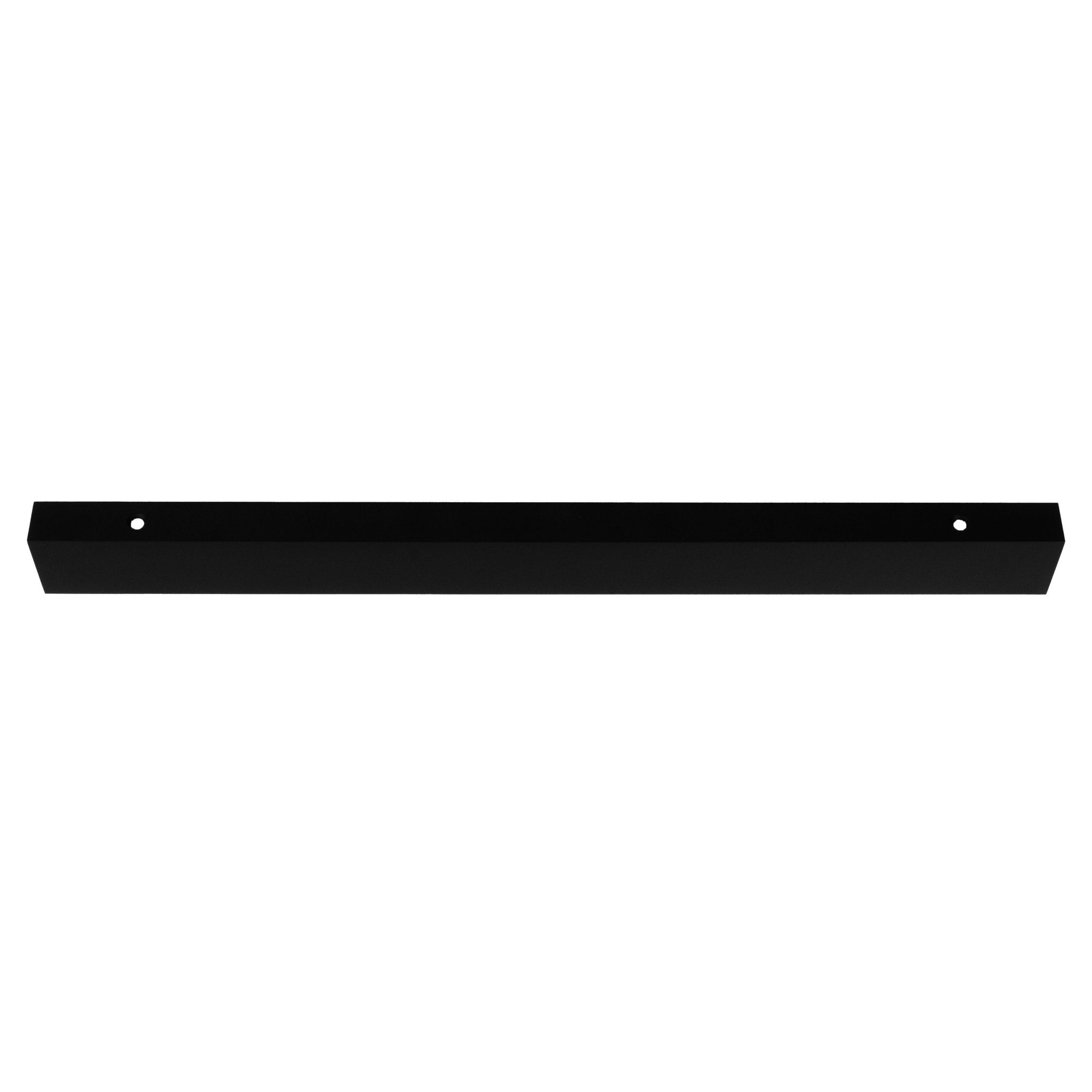 Shingle handle AL-0004, black aluminum, L400mm CC320mm, matte finish, for wardrobes & drawers by Mantara