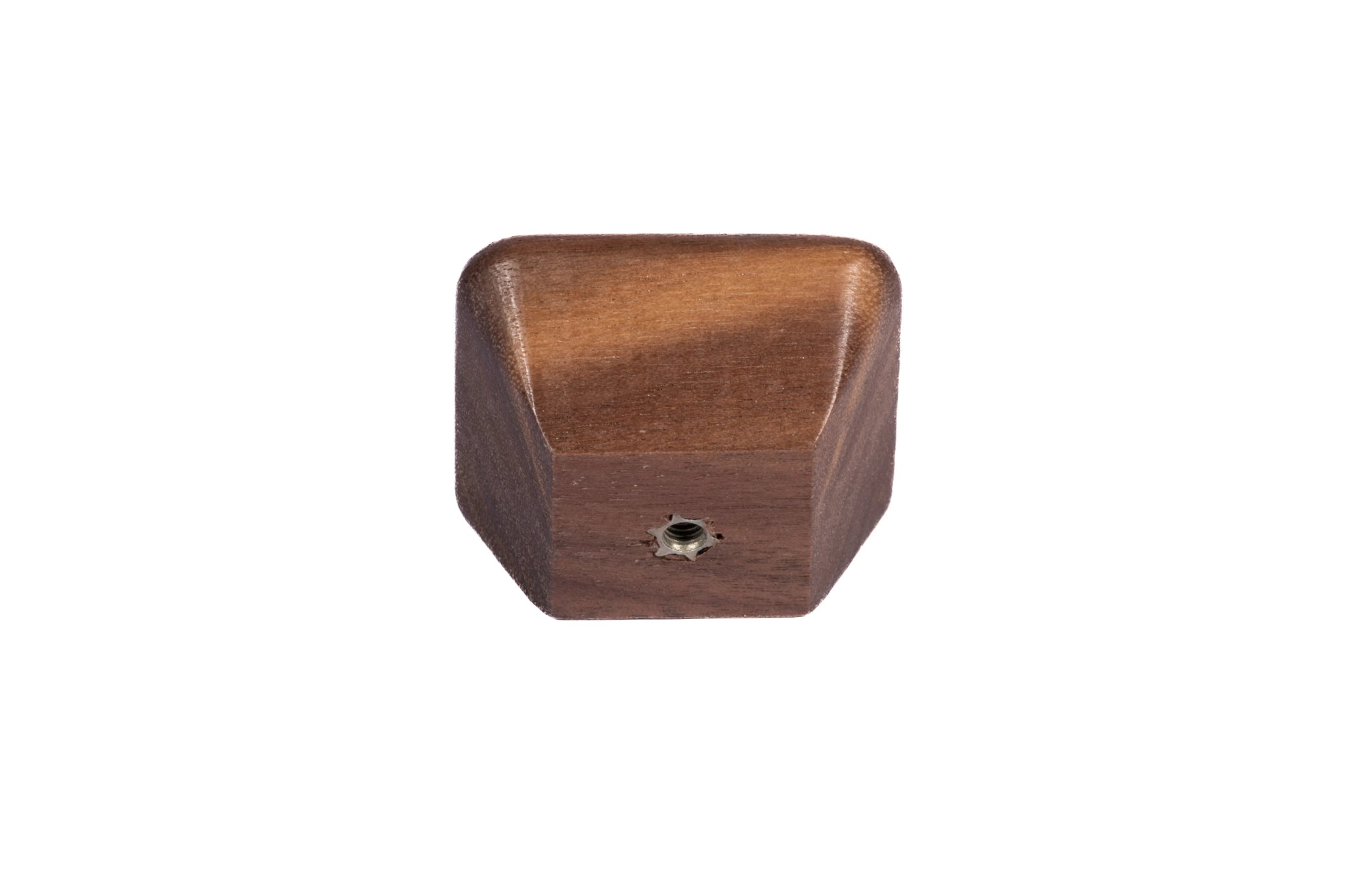 Mantara Sylvan Knob W-0045 is a modern walnut wood knob, ideal for kitchen drawers, dresser drawers.