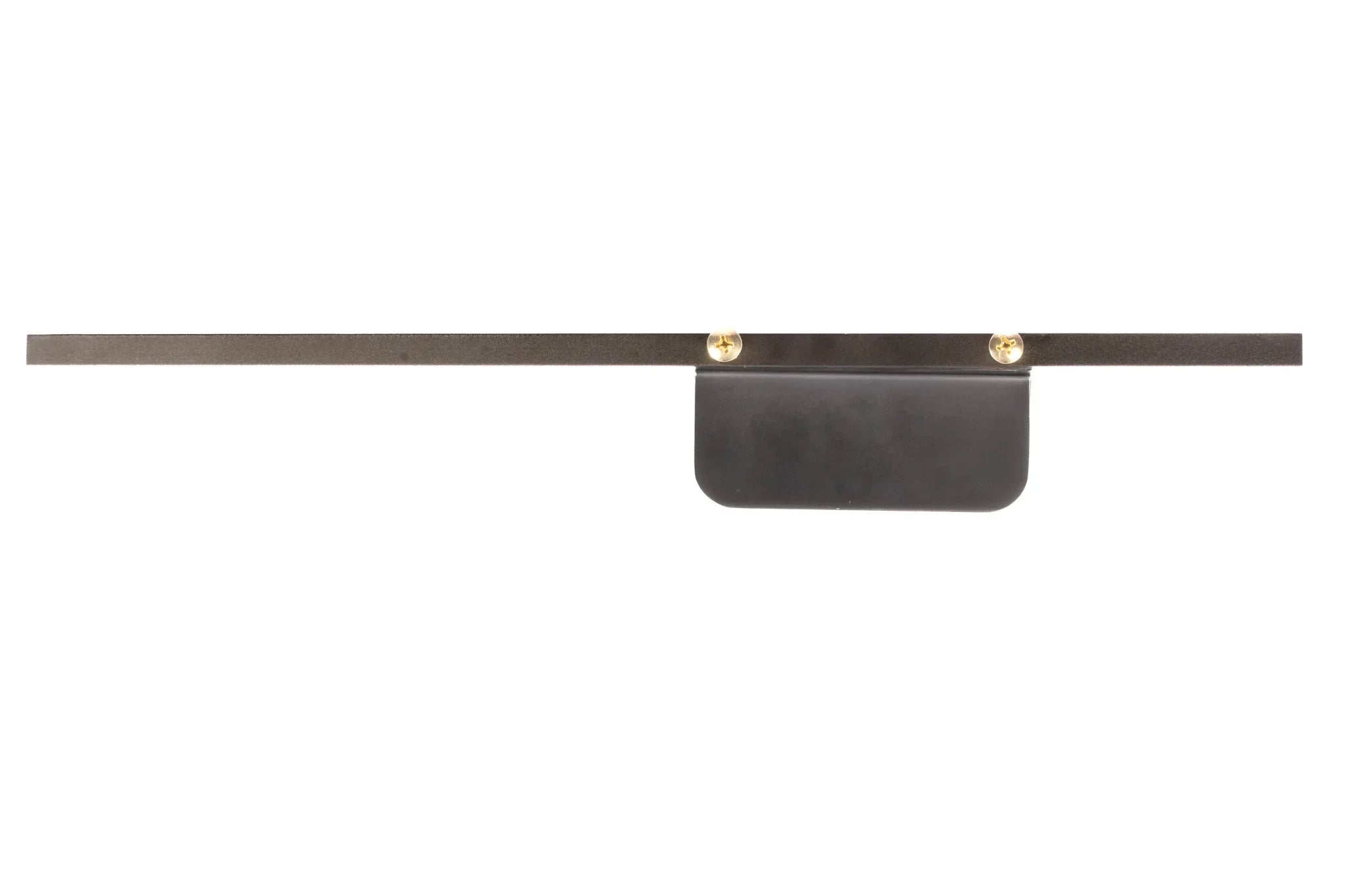 Mantara Talea Handle Z-0032 is a modern zinc handle in brushed black finish, ideal for kitchen and dresser drawers.