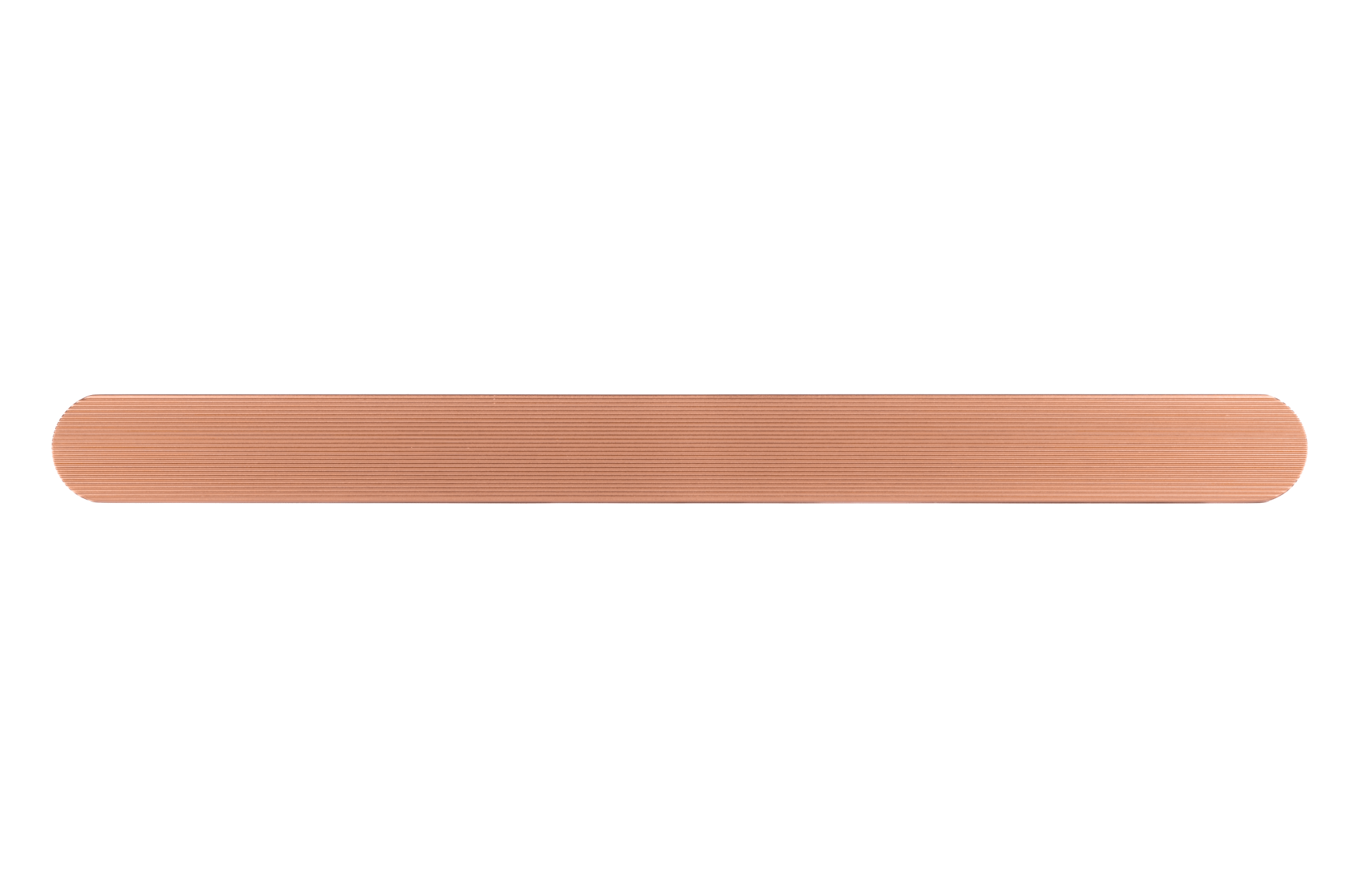Thea handle AL-0010, gold aluminum, L300mm CC160mm, brushed finish, for wardrobes & cabinets by Mantara