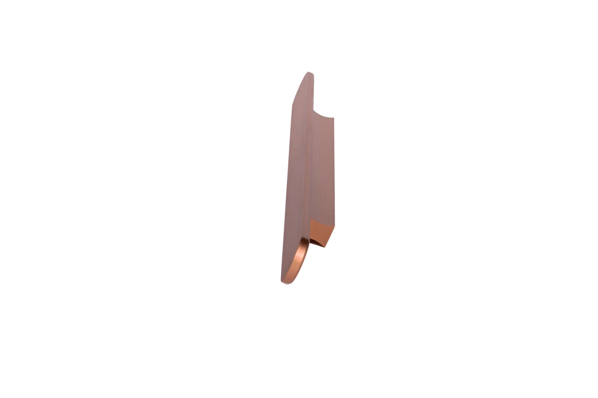 The Mantara AL-0010 Thea Handle is a modern aluminum handle in gold with a brushed finish, ideal for kitchens, cabinets, and drawers.