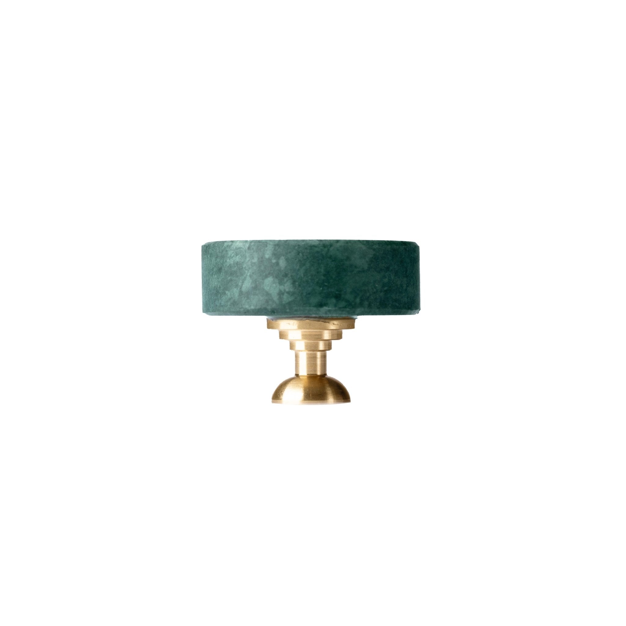 Theo Knob Knob 43mm / Green / Marble - M A N T A R A