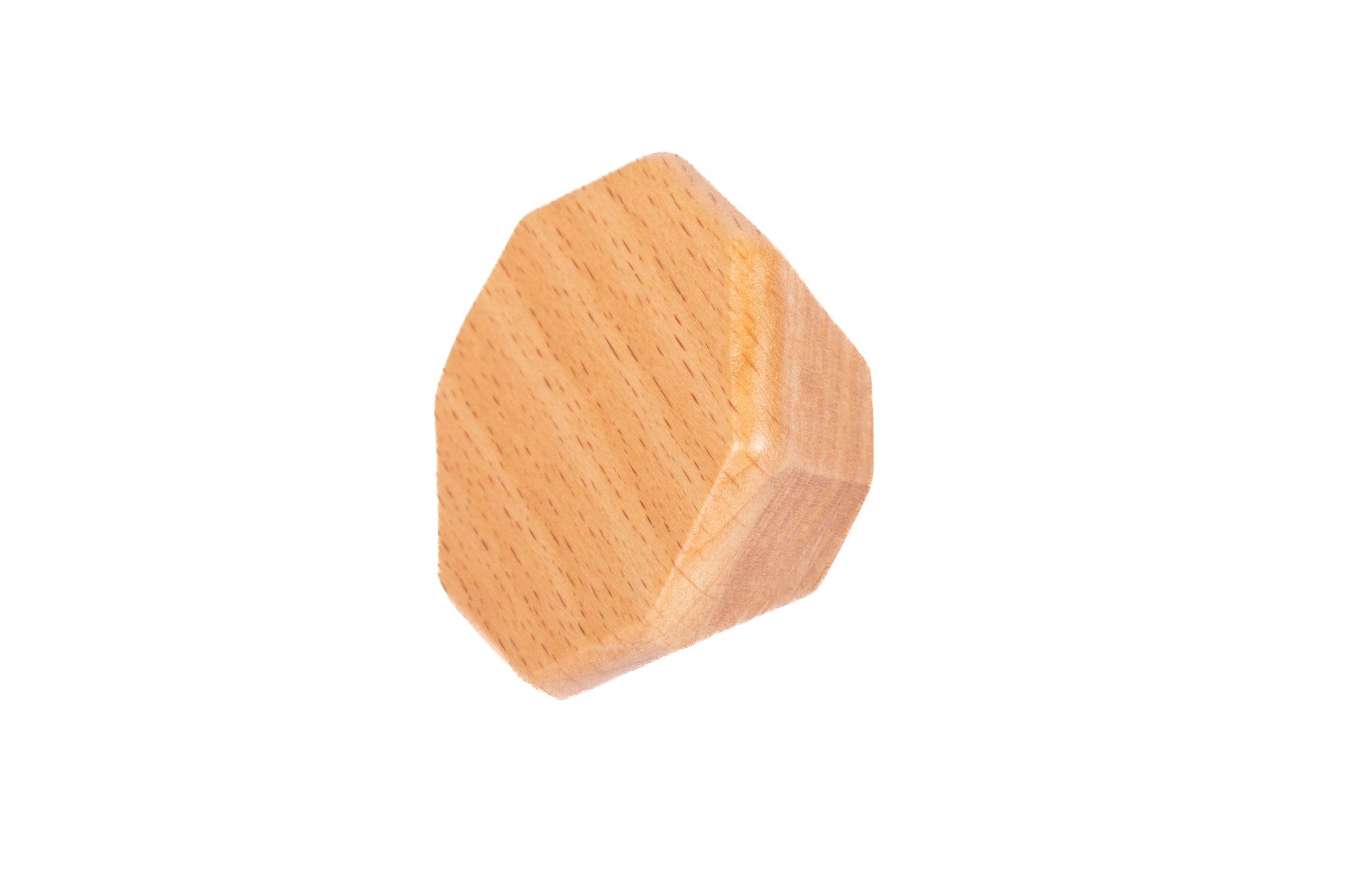 Mantara Thorne Knob W-0056 is a modern beech wood knob with brushed finish, ideal for kitchen and dresser drawers.