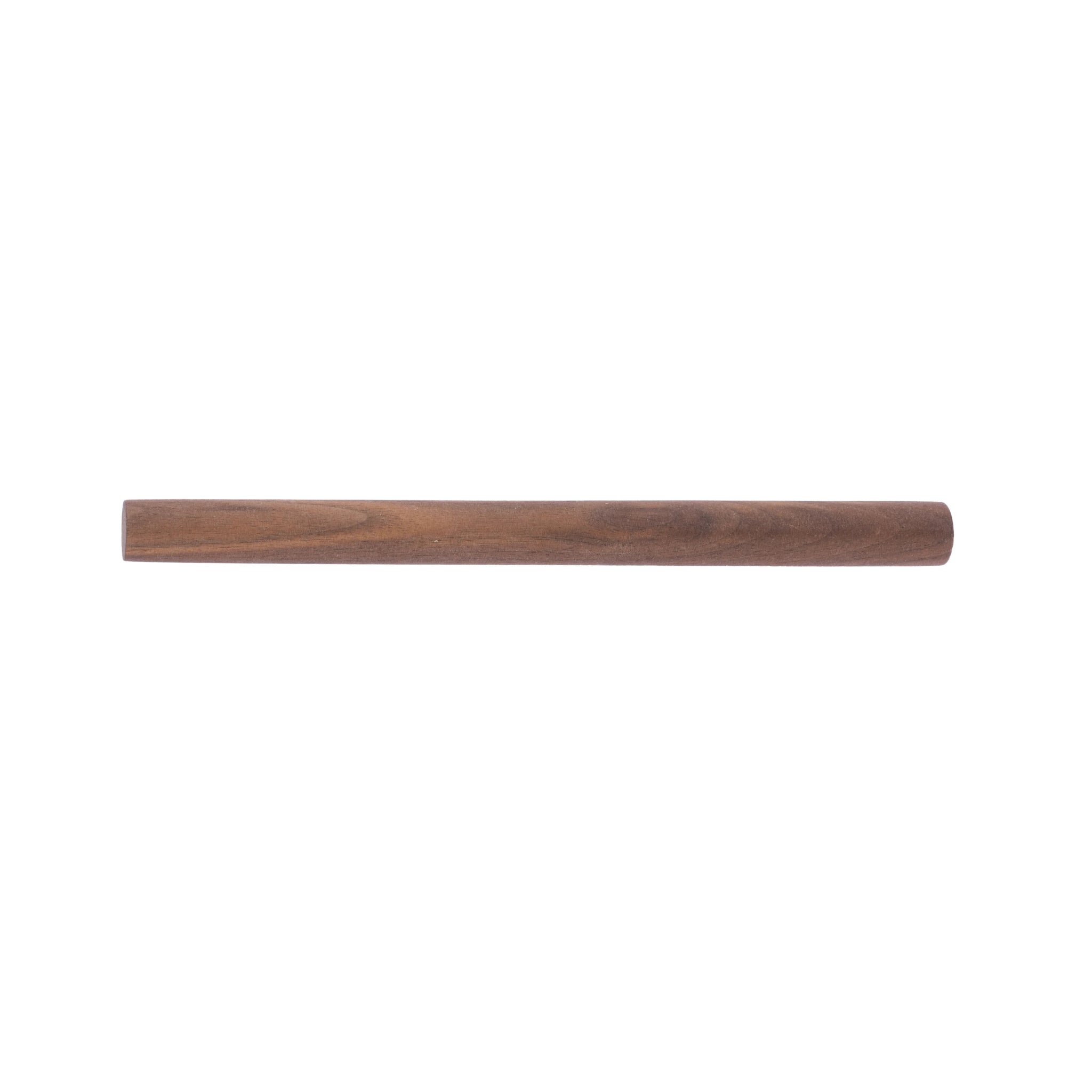 Tudor Handle W-0007 in walnut & brass, sizes 70–392mm, for main doors, wardrobes, cabinets, furniture & almirahs—by Mantara.