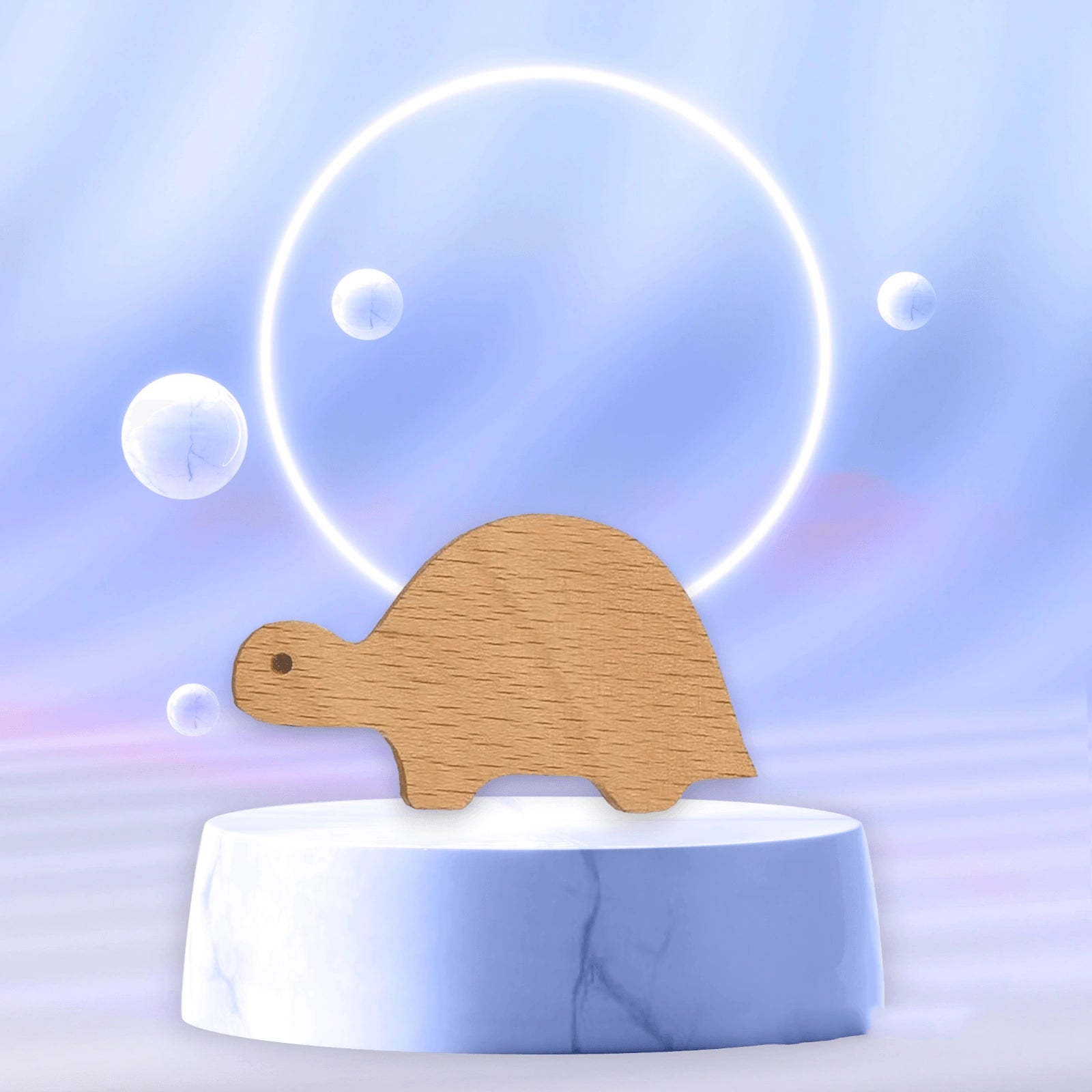 Mantara Turtle Knob W-0024 is a modern beige wooden knob/hook, ideal for kidsā rooms, drawers, and wardrobes.
