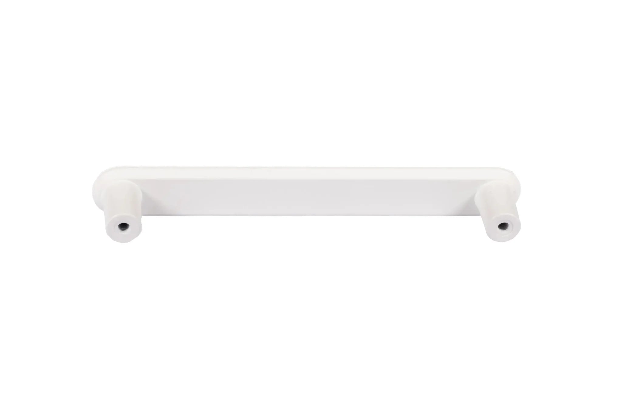 Mantara Valence Handle Z-0029 is a modern zinc alloy handle in brushed white finish, ideal for kitchen drawers, dresser drawers.