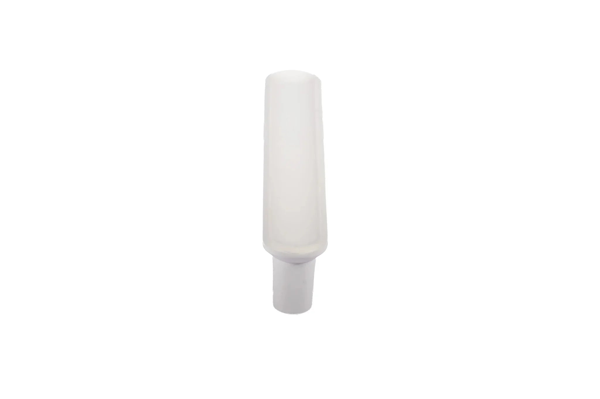 Mantara Valence Handle Z-0029 is a modern zinc alloy handle in brushed white finish, ideal for kitchen drawers, dresser drawers.
