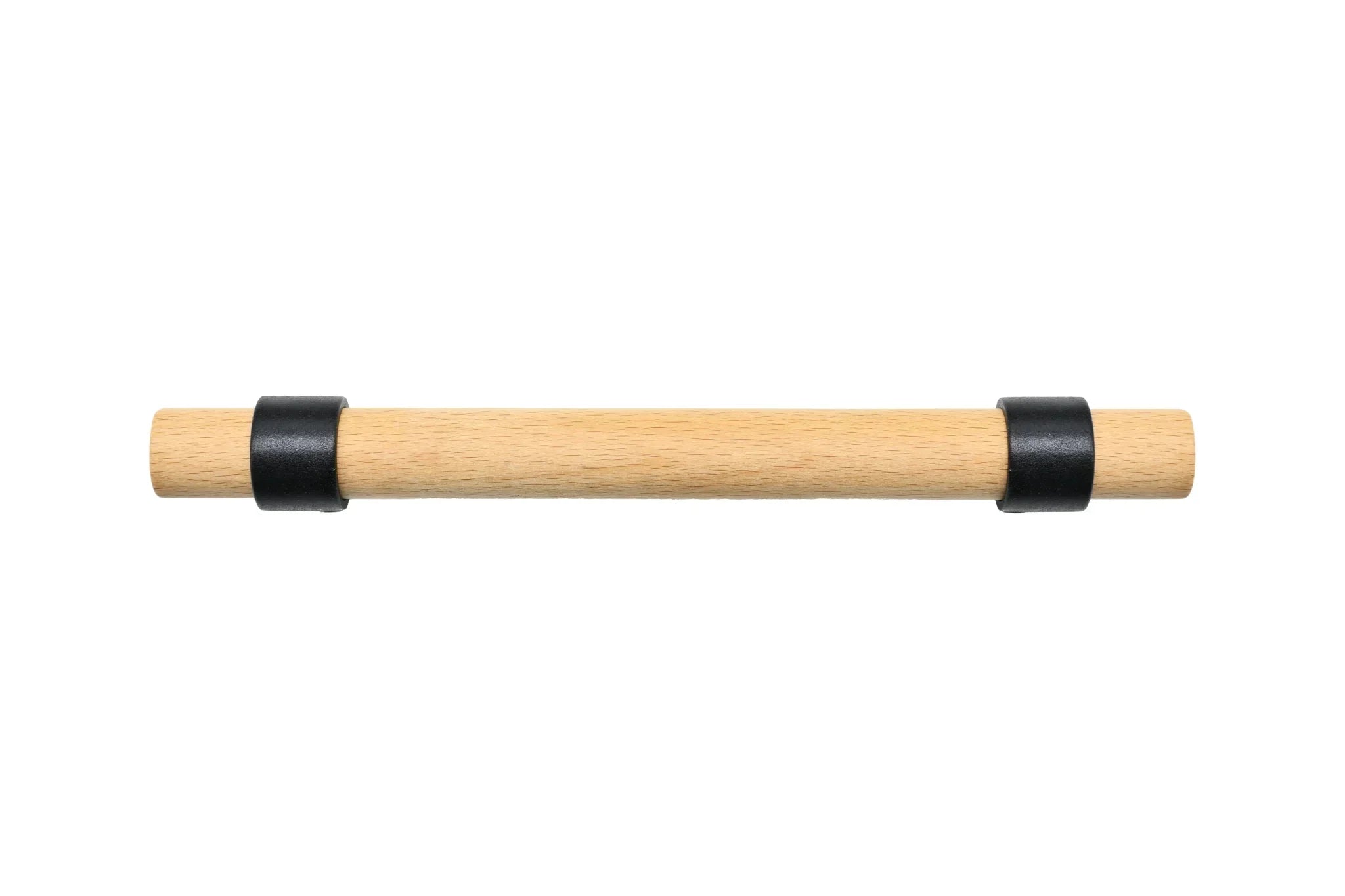 Mantara Walden Handle W-0035 is a modern zinc alloy and beech wood handle in black ideal for kitchen and dresser drawers.