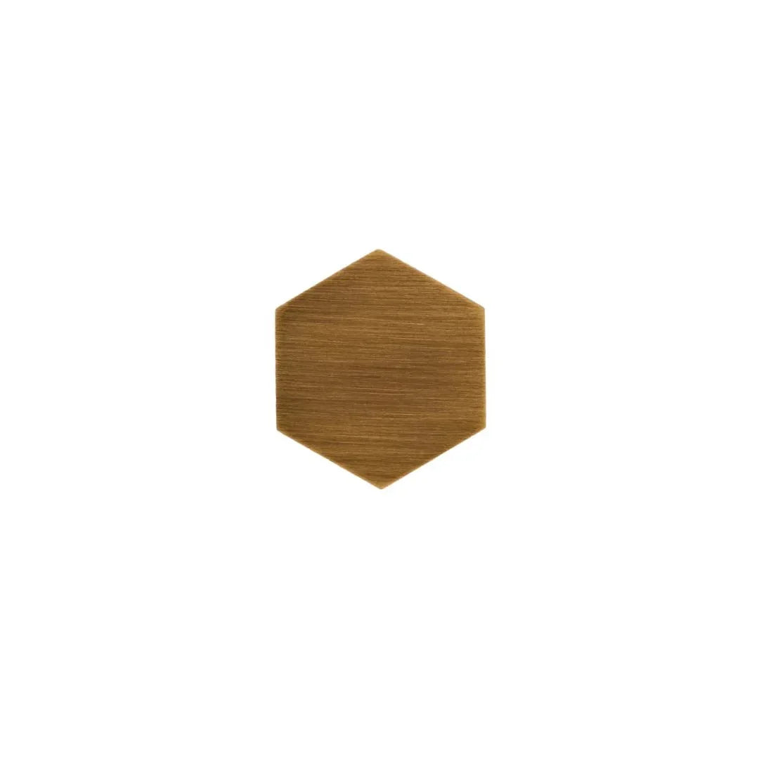 The Mantara B-0131 Zaraya Knob is a modern brass knob in gold, black, and bronze, perfect for drawers, cabinets, and wardrobes.