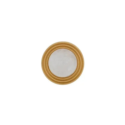 Buy kitchen cabinet knob-Modern crystal cabinet knob in white for kitchen drawers and furniture by Mantara