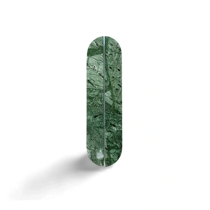 M-0019 marble cabinet pull handle, polished finish, sizes 160mm 320mm, for kitchen drawers &amp; wardrobes, white green red variants by Mantara