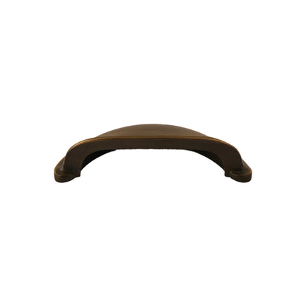 Mantara Exedra Pull Knob Mattte Z-0003 is a modern zinc alloy knob in bronze, ideal for furniture and drawers.