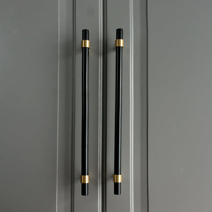 Mirabella Handle Handles 500mm / Black / Brass - M A N T A R A