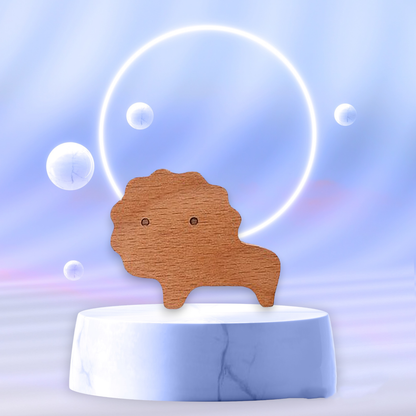 Lion Wooden Knob/Hook