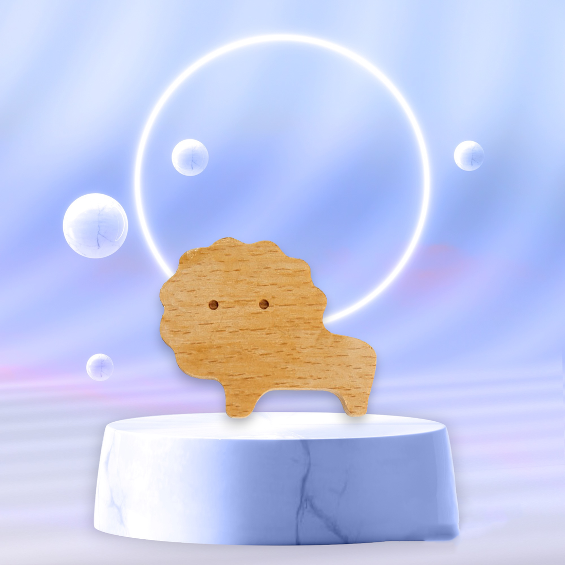 Lion Wooden Knob/Hook