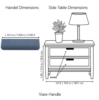 Viare Handle Pack of 1 (Made-to-order Only)