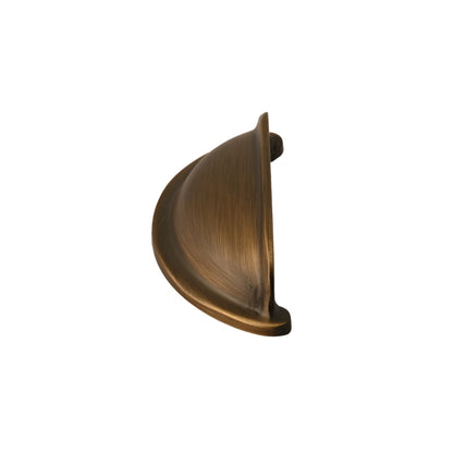 Mantara Exedra Pull Knob Mattte Z-0003 is a modern zinc alloy knob in bronze, ideal for furniture and drawers.