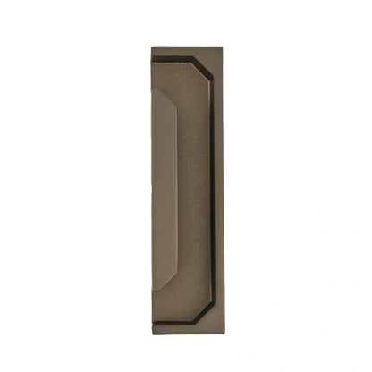 Mantara Concealed Furrow Handle Z-0014 is a modern zinc alloy handle in matte grey finish, ideal for sliding doors, drawers, and cupboards.