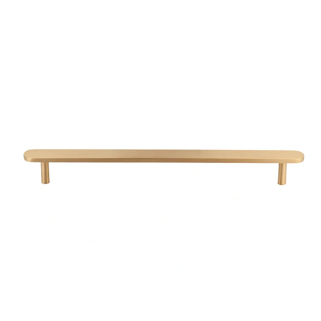 The Mantara B-0132 is a modern brass knob in gold, a ideal for drawers and cabinets.