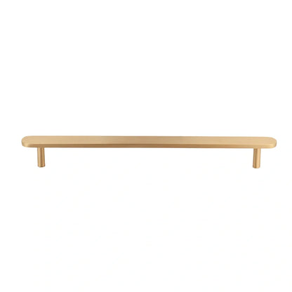 The Mantara B-0132 is a modern brass knob in gold, a ideal for drawers and cabinets.