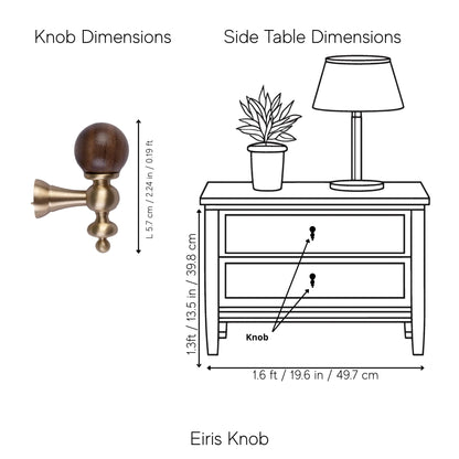 Eiris Knob Pack of 1 (Made-to-order Only)
