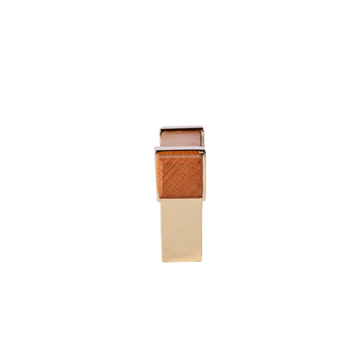 Mantara Lorien Handle W-0028 is a modern zinc and beech wood handle in Gold ideal for kitchen and dresser drawers.