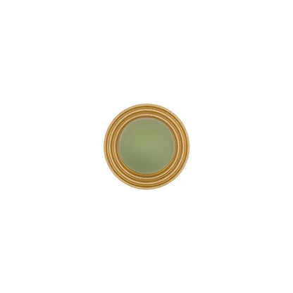 Buy kitchen cabinet knob-Modern crystal cabinet knob in green for kitchen drawers and furniture by Mantara.