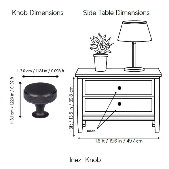 Inez Handle and Knob