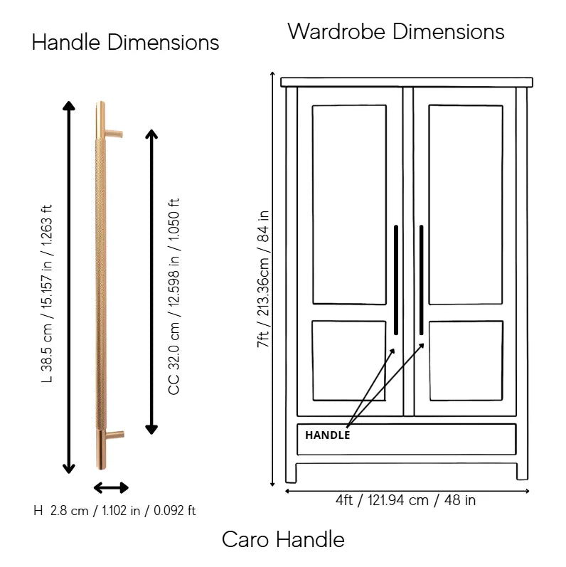 Caro Handle and Knob