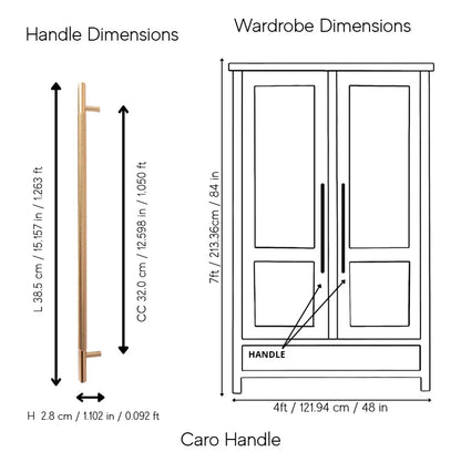Caro Handle and Knob