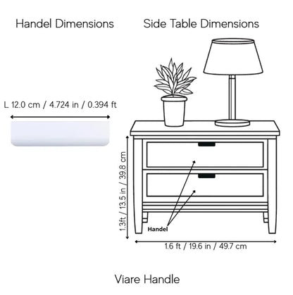 Viare Handle Pack of 1 (Made-to-order Only)