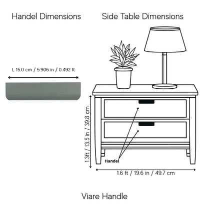 Viare Handle Pack of 1 (Made-to-order Only)
